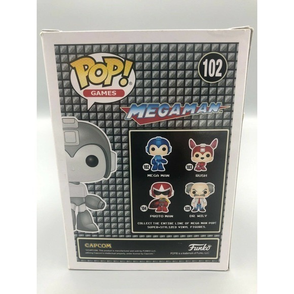 Funko Pop! Games Retro Mega Man GameStop Exclusive #102‎ - Picture 6 of 6